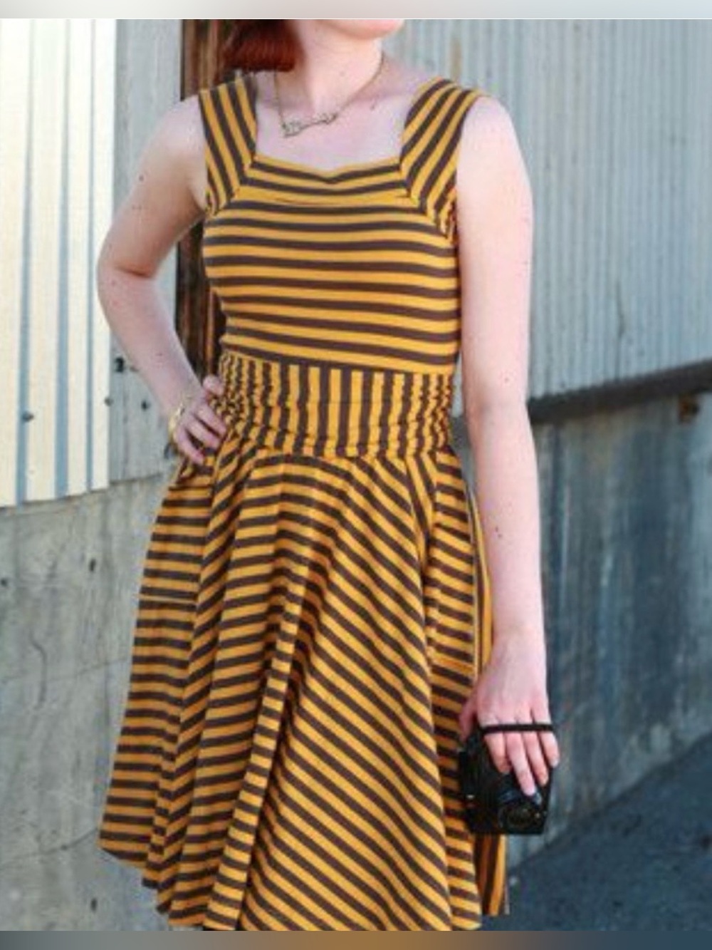 {EFFIE’S HEART} Dolce Vita Fit & Flare  Dress sz X4